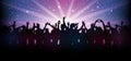 Party people in club dance to the music Ã¢â¬â 